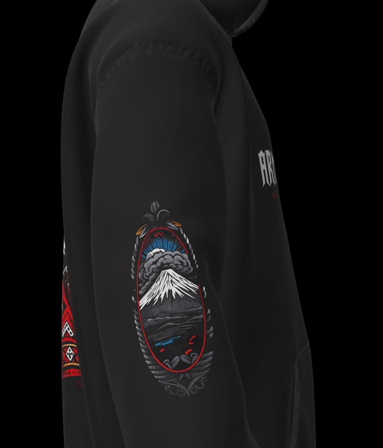 Luxury Oversized Hoodie - Faded Black