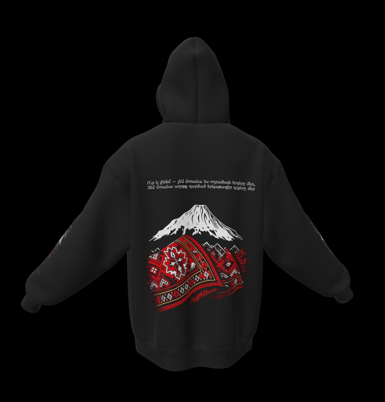 Luxury Oversized Hoodie - Faded Black