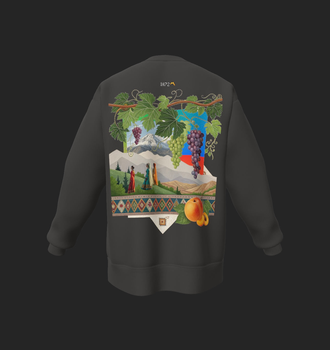 Luxury Oversized Sweatshirt -
Charcoal Grey ( Limited Edition )