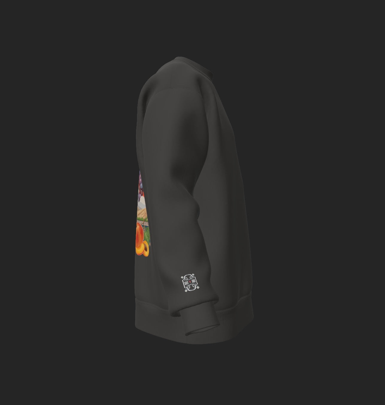 Luxury Oversized Sweatshirt -
Charcoal Grey ( Limited Edition )